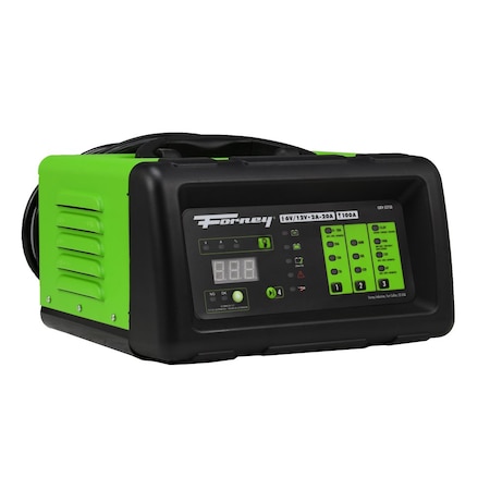 Forney Battery Charger, 6V at 2, 10, and 20 AMPs / 12V at 2, 10, 20, and 100 AMPs Start 52750